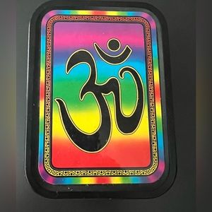 Y2K Tin with Om Symbol